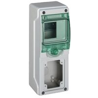 MiniCofret pentru prize electrice IP65, 4 module, 1 deschidere, Schneider Electric KAEDRA 13175