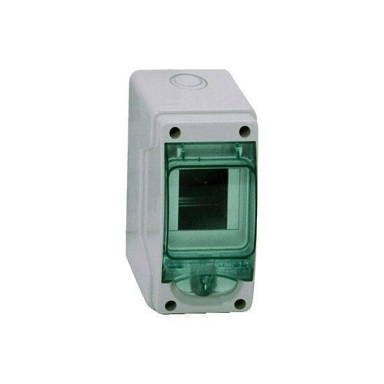 Mini carcasa aparenta 1x3 module, IP65, usa transparenta, Schneider Electric KAEDRA 13975