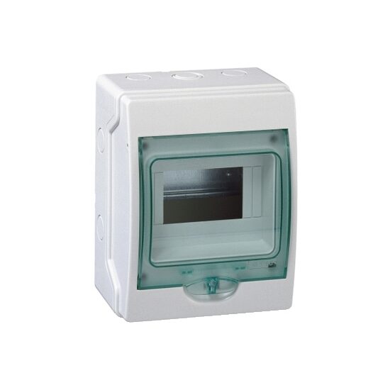 Mini carcasa aparenta 1x6 module, IP65, usa transparenta, Schneider Electric KAEDRA 13977