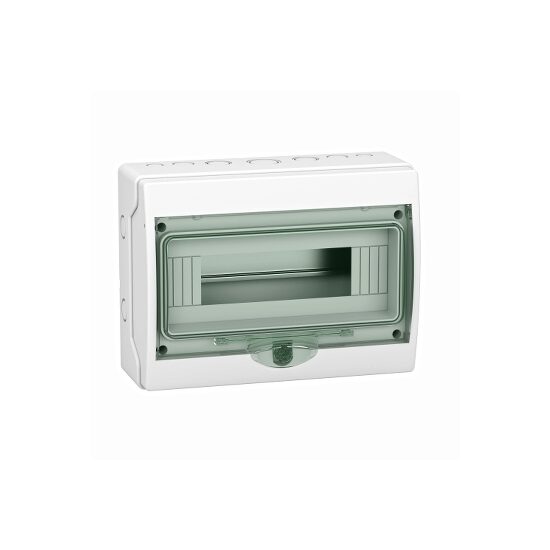 Mini carcasa aparenta 1x12 module, IP65, usa transparenta, Schneider Electric KAEDRA 13979