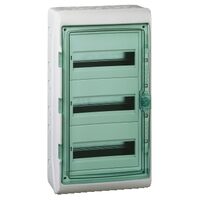 Carcasa aparenta 3x12 module, IP65, usa transparenta, Schneider Electric KAEDRA 13985