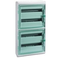 Carcasa aparenta 4x18 module, IP65, usa transparenta, Schneider Electric KAEDRA 13987