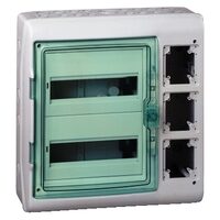 Cofret multifunctional 24 module,IP65, 3 deschideri, Schneider Electric KAEDRA 13991