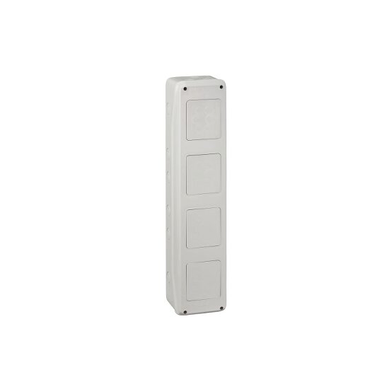 Cofret interfata 138x610 mm, IP65, 4 deschideri, Schneider Electric KAEDRA 13994