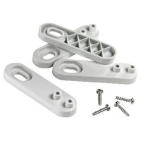Papuci montare pe perete set 4 buc., Schneider Electric KAEDRA 13935