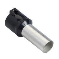 Set 100 bucati - Pini simpli pentru cablare, 25mmp, negru, Schneider Electric DZ5CA253