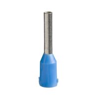 Set 100 bucati - Pini simpli pentru cablare, 2.5mmp, albastru, Schneider Electric DZ5CE025D