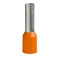 Set 100 bucati - Pini simpli pentru cablare, 4mmp, portocaliu, Schneider Electric DZ5CE042