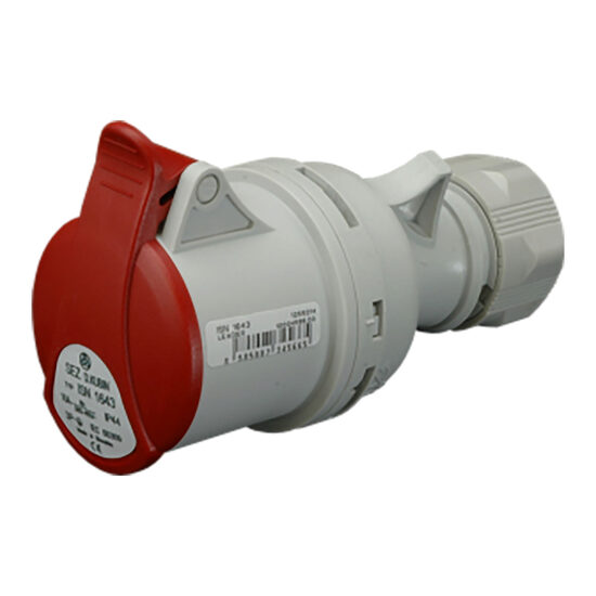 Priza mobila 32A 400V IP44 4 Poli, SEZ ISN3243