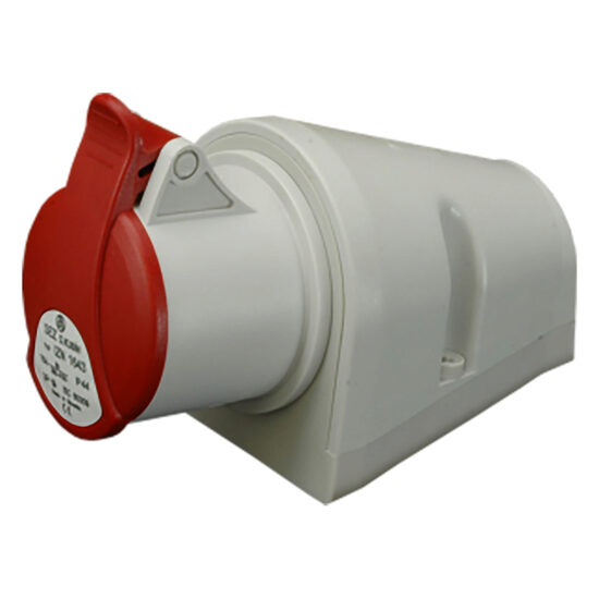 Priza fixa cu montaj aplicat 16A 400V IP44 4 Poli, SEZ IZN1643