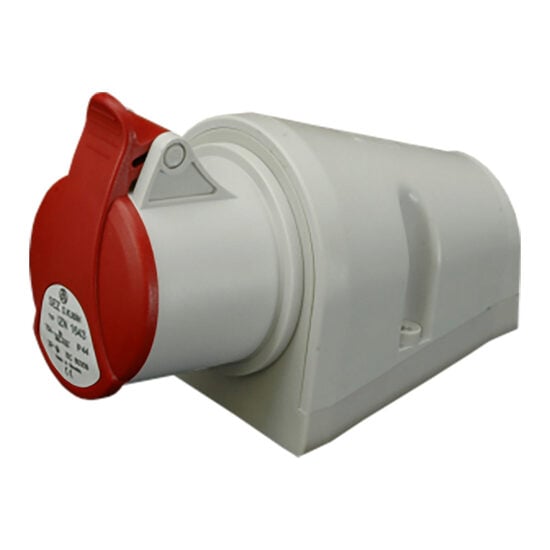 Priza fixa cu montaj aplicat 32A 400V IP44 4 Poli, SEZ IZN3243