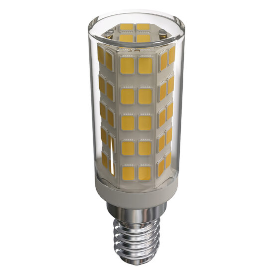 Bec LED lumina calda 3000K, 4.5W, 465lm, JC, E14, 30000 h functionare, garantie 3 ani, Emos ZQ9140