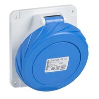 Priza inclinata cu montaj in cofret 32A, 220V, IP67, 3 Poli, Schneider Electric PRATIKA PKF32F723