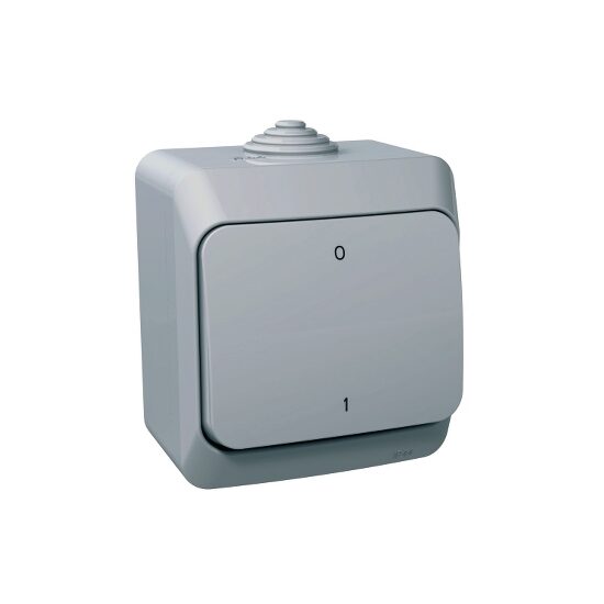 Intrerupator bipolar gri, Schneider Electric CEDAR WDE000620