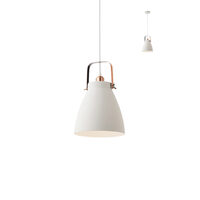 Lustra moderna alb mat detalii cupru 1xE27, Arne 01-1311 Smarter