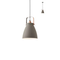Lustra moderna gri mat detalii cupru 1xE27, Arne 01-1275 Smarter