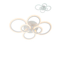 Plafoniera moderna LED alb mat, Mercury 01-1764 Smarter