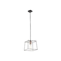 Lustra moderna neagra detalii metalice cupru, Sketch 01-1262 Smarter