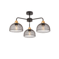 Plafoniera moderna negru mat, Tamis 01-1570 Smarter