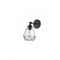 Aplica moderna metalica negru mat, Krill 01-1387 Smarter