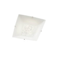 Plafoniera din sticla serigrafiata si decoratiuni din cristal Odiseea 05-910 Smarter