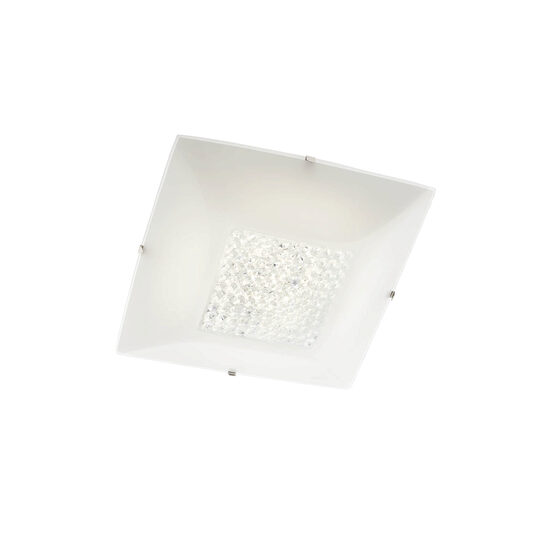 Plafoniera din sticla serigrafiata si decoratiuni din cristal Odiseea 05-910 Smarter