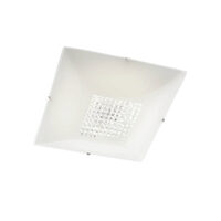Plafoniera modrna sticla serigrafiata decoratiuni cristal, Odiseea 05-911 Smarter
