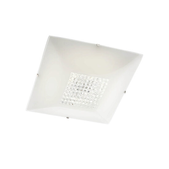 Plafoniera modrna sticla serigrafiata decoratiuni cristal, Odiseea 05-911 Smarter