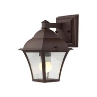 Aplica exterior IP23 maro invechit sticla efect bule aer, Avignon 9960 Smarter
