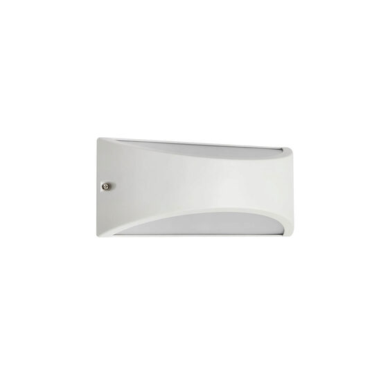 Aplica LED exterior IP54 aluminiu turnat policarbonat, Scudo 90190 Smarter