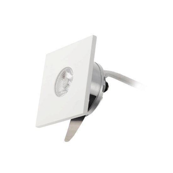 Spot LED incastrat alb mat XTWIST 1x3W 4000K IP40 40° MWH Arelux TW02NW40 MWH
