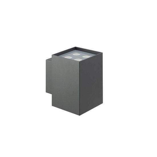 Aplica LED IP65 XWALL 2x9W 4000K IP65 UGR<7 40° DG Arelux WL05NW40 DG