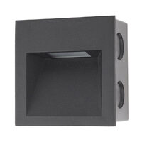 Spot incastrat LED/Spot contra-treapta XGHOST IP20 2W 4000K CR Arelux GS01NWIP20 BK