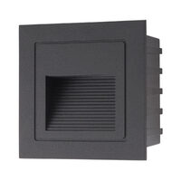 Spot incastrat LED/Spot contra-treapta XGHOST IP65 2W 4000K MBK Arelux GS02NWIP65 BK