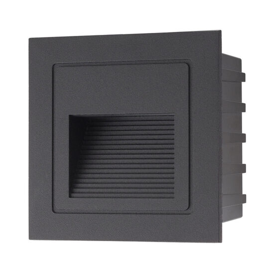 Spot incastrat LED/Spot contra-treapta XGHOST IP65 2W 4000K MBK Arelux GS02NWIP65 BK