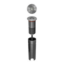 Spot LED incastrat IP67 XGROUND RGB 1x3W 12V DC RGB Ø40 mm 40° Arelux GD01RGB40