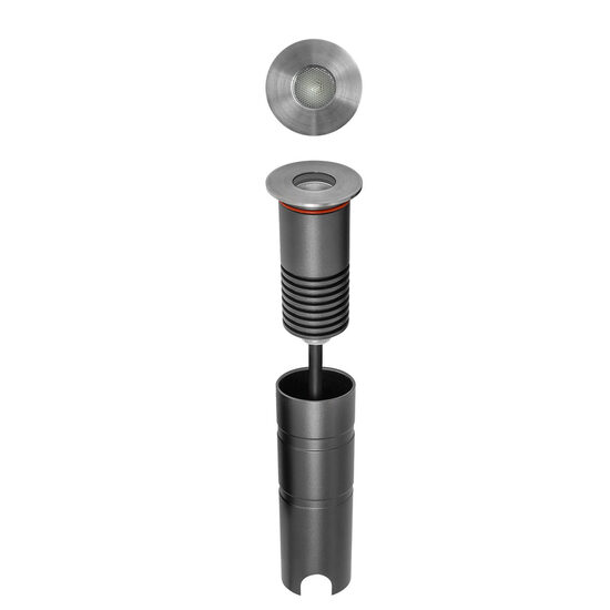 Spot LED incastrat IP67 XGROUND RGB 1x3W 12V DC RGB Ø40 mm 40° Arelux GD01RGB40
