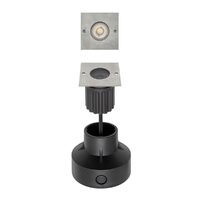 Spot LED incastrat IP67 XGROUND 1x6W 4000K 36° Arelux GD16NW36