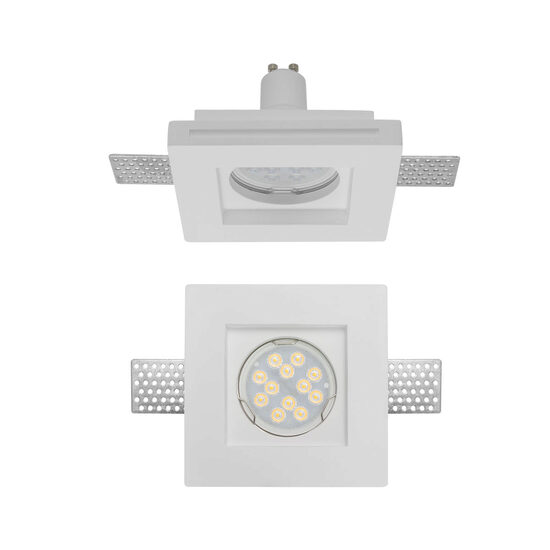 Spot trimless XGESS MINI TRIM. GU10/PAR16 1x50W 100x100 mm IP20 GP WH Arelux GSS02