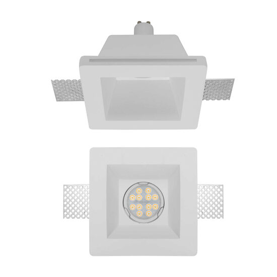 Spot trimless XGESS MINI TRIM. GU10/PAR16 1x50W 120x120 mm IP20 GP WH Arelux GSS05