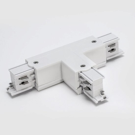 Element conexiune T si alimentare dreapta 3 sine 3 circuite TRACK N 3c T MWH Arelux TKN1009 MWH