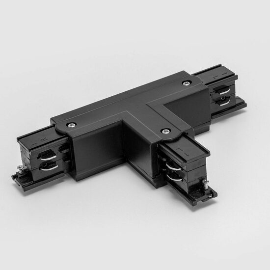 Element conexiune T si alimentare dreapta 3 sine 3 circuite TRACK N 3c T BK Arelux TKN1009 BK