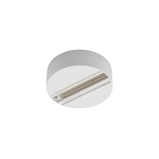Adaptor montaj plafon spoturi sine 3 circuite TRACK N 3c WH Arelux TKN1016 WH