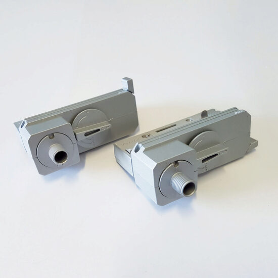 Adaptor montaj si alimentare pe sine 3 circuite TRACK N 3c TRACK ADAPTER MWH Arelux TK1017 MWH