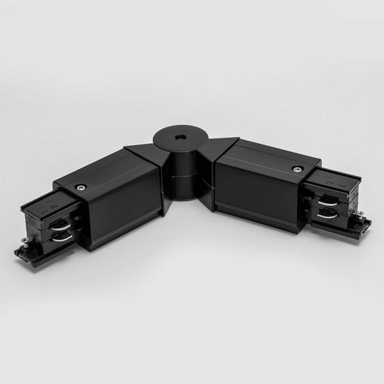Element conexiune flexibila si alimentare 2 sine 3 circuite TRACK N 3c BK Arelux TKN1019 BK