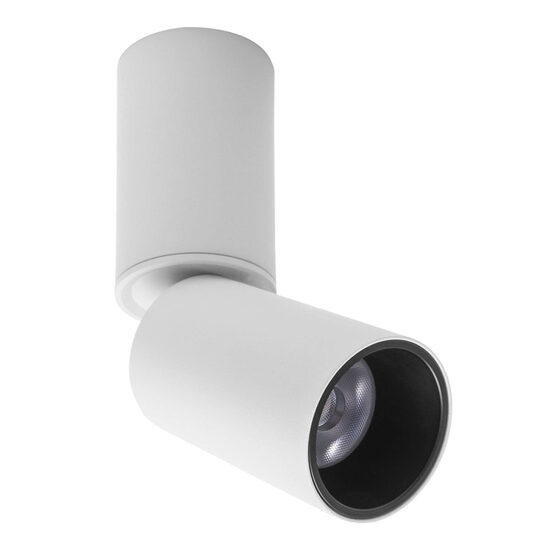 Spot LED aparent XPIPE 1x15W 3000K IP20 24° UGR<19 MWH Arelux PE04WW MWH