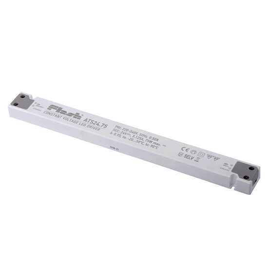 Alimentator tensiune continua 24V slim DRIVER SLIM TC 24V 75W IP20 Arelux ATS24.75