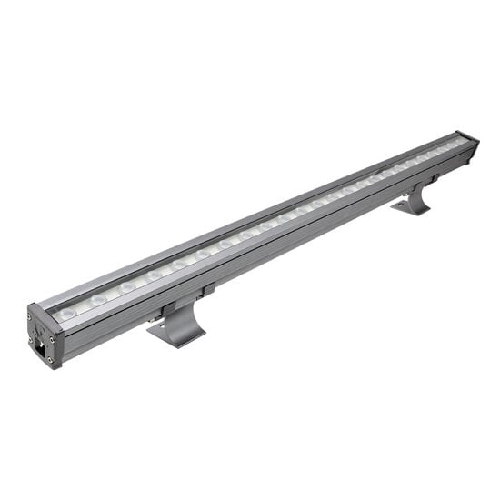 Proiector LED arhitectural liniar IP65 XFLOW S 24W 4000K 1000 mm 30° S Arelux FO06NW30