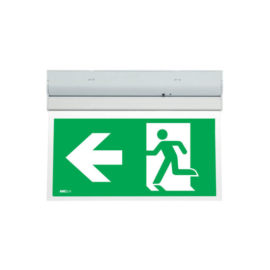 Corp de iluminat de siguranta evacuare stanga XWAY LEFT Arelux WY10M ALN