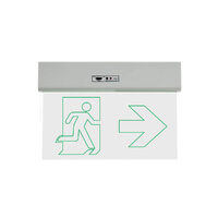 Corp de iluminat de siguranta evacuare dreapta XGO ARROW RIGHT TRANSPARENT Arelux GO20M ARN